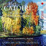 Georges Catoire. String Quartet, Op. 23 - Piano Quintet, Op. 28