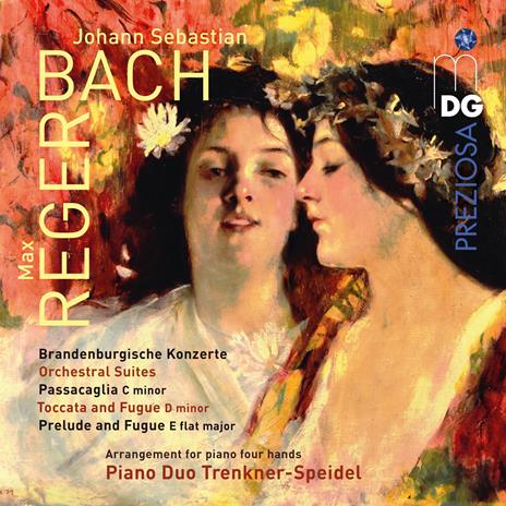 Brandenburgischen Konzerte (4 CD) - CD Audio di Piano Duo Trenkner/Speidel