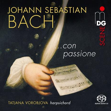 ...Con Passione - CD Audio di Johann Sebastian Bach,Tatjana Vorobjova