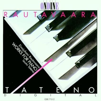 Musica per pianoforte - SuperAudio CD ibrido di Einojuhani Rautavaara,Izumi Tateno