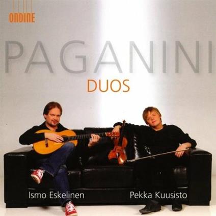 Duetti per violino e chitarra - CD Audio di Niccolò Paganini,Pekka Kuusisto,Ismo Eskelinen