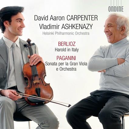 Aroldo in Italia / Sonata per la gran viola e orchestra - CD Audio di Hector Berlioz,Niccolò Paganini,Vladimir Ashkenazy,Helsinki Philharmonic Orchestra,David Aaron Carpenter