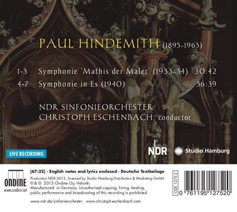 Sinfonie - CD Audio di Paul Hindemith - 2
