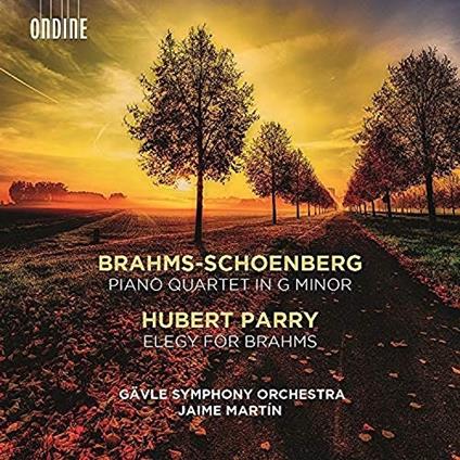 Quartetto con pianoforte op.25 - Elegy for Brahms - CD Audio di Johannes Brahms,Hubert Parry,Jaime Martín