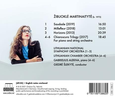 Saudade - CD Audio di Zibuokle Martinaityte - 2