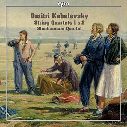 Quartetti per Archi n.1, n.2 - CD Audio di Dmitri Kabalevsky,Stenhammar Quartet