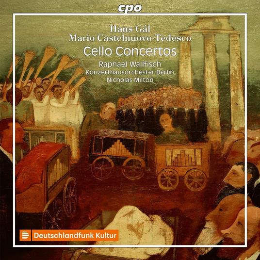 Voices in the Wilderness. Cello Concertos By Exiled Jewish Composers - CD Audio