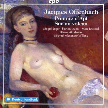 Pomme Dapi, Sur Un Volcan - CD Audio di Jacques Offenbach