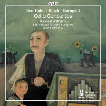 Cello Concertos - CD Audio di Erich Wolfgang Korngold,Ernest Bloch,Paul Ben-Haim,Raphael Wallfisch