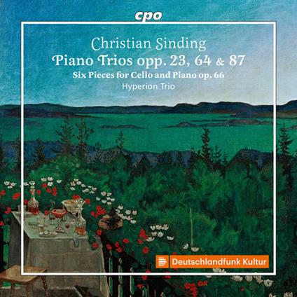 Piano Trios Op. 23, 64 & 87 - CD Audio di Christian Sinding,Hyperion Trio