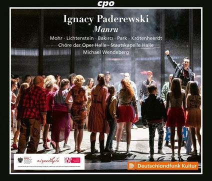 Manru - Opera 1901 - CD Audio di Ignace Jan Paderewski