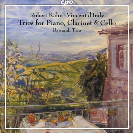 Trios For Piano, Clarinet & Cello - CD Audio di Robert Kahn