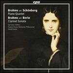 Quartetto con pianoforte - Sonata per clarinetto (Trascrizioni per orchestra di Schönberg e Berio) - CD Audio di Johannes Brahms,Karl-Heinz Steffens,Daniel Raiskin