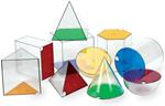 Learning Resources- Forme Geometriche giganti GeoSolids, Colore, LER3208