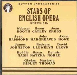 Stars of english opera - CD Audio