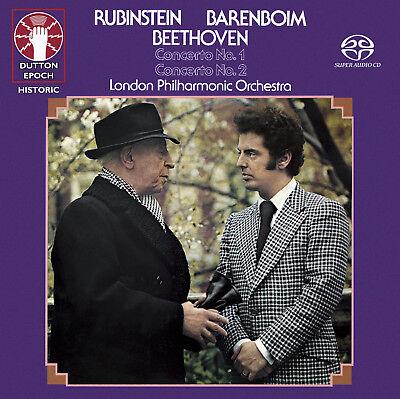 Concertos 1 & 2 - CD Audio di Ludwig van Beethoven,Arthur Rubinstein,Daniel Barenboim
