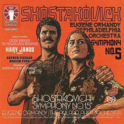 Shostakovich.Sinfonie Nos.5 & 15 - CD Audio di Dmitri Shostakovich,Eugene Ormandy