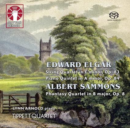String Quartet - Piano Quintet - Phantasy Quartet - CD Audio di Edward Elgar,Tippett Quartet