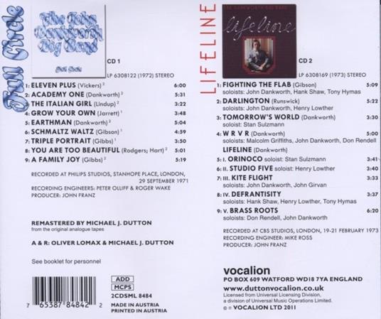 Full Circle & Lifeline - CD Audio di John Dankworth - 2
