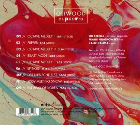 Euphoria - CD Audio di Oliwood - 2