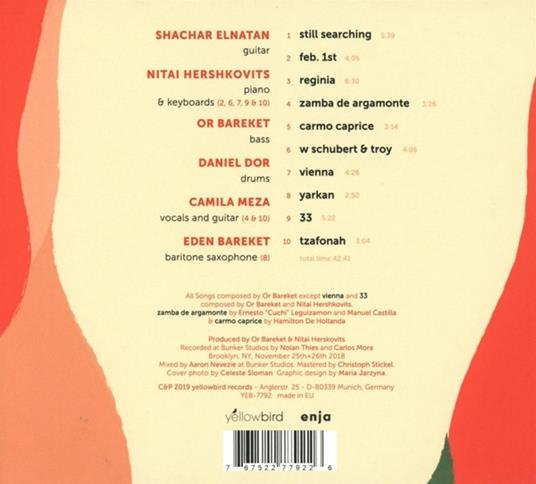 33 - CD Audio di Or Bareket - 2