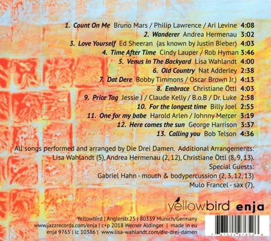 Venus in the Backyard - CD Audio di Die Drei Damen - 2