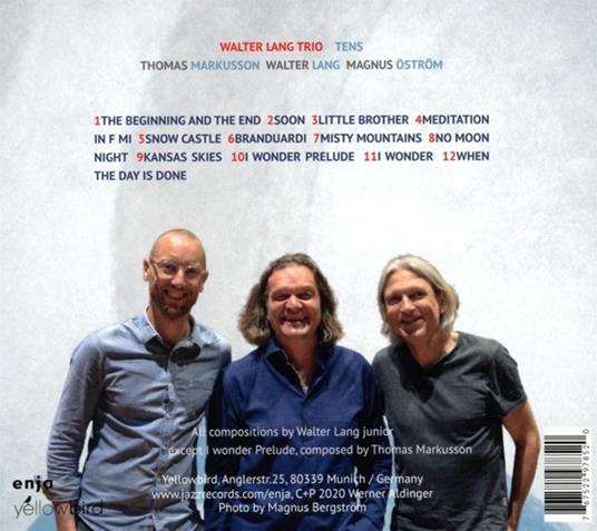 Tens - CD Audio di Walter Lang - 2