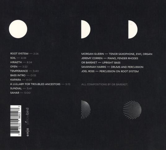 Sahar - CD Audio di Or Bareket - 2