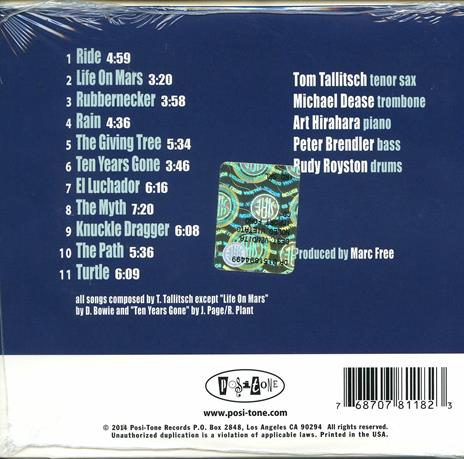 Ride - CD Audio di Tom Tallitsch - 2