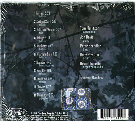 Gratitude - CD Audio di Tom Tallitsch - 2