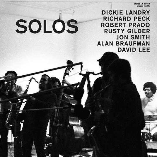 Solos - Vinile LP di Dickie Landry