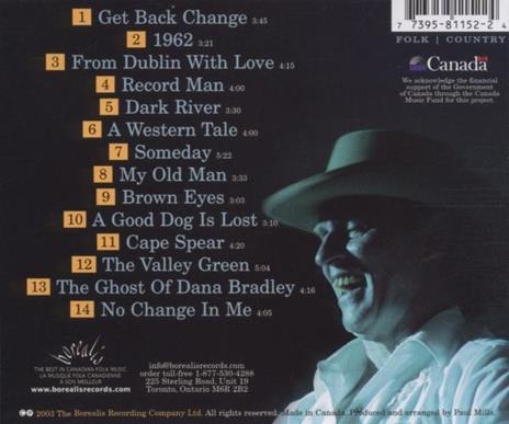 Get Back Change - CD Audio di Ron Hynes - 2