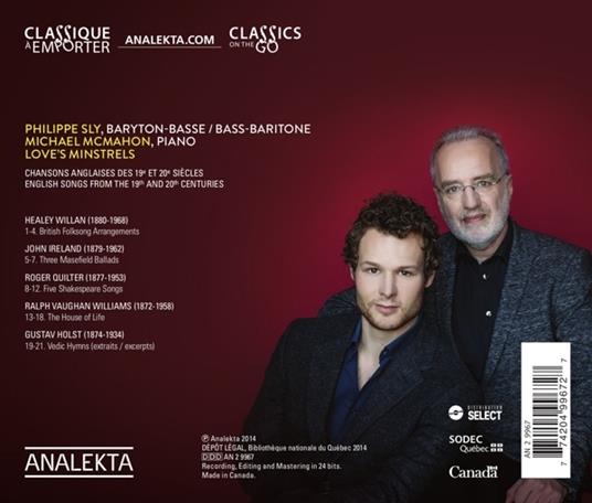 Love's Minstrels - English Songs Del Xix Secolo - CD Audio - 2