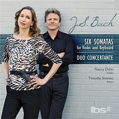 Six Sonatas For Violin & Piano - CD Audio di Johann Sebastian Bach