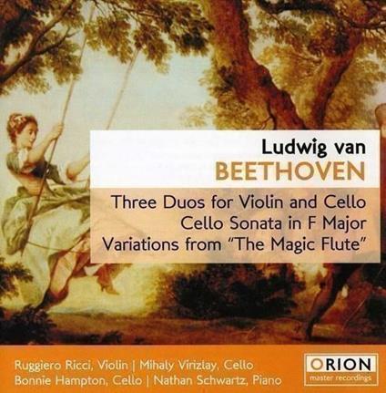 Three Duos For Violin - CD Audio di Ludwig van Beethoven