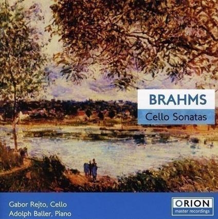 Cello Sonatas - CD Audio di Johannes Brahms