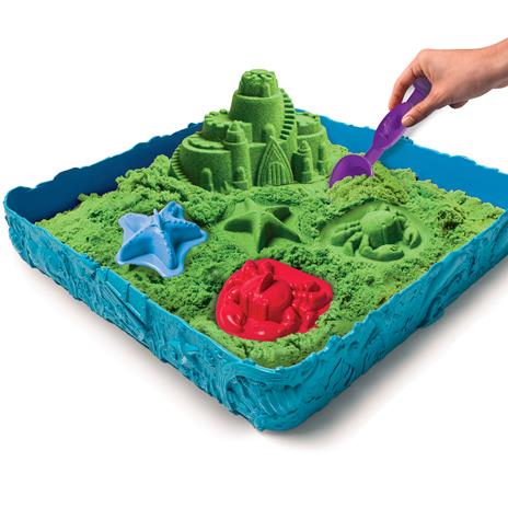 Kinetic Sand. Sabbia Modellabile. Set Sabbia con 4 Formine - 11