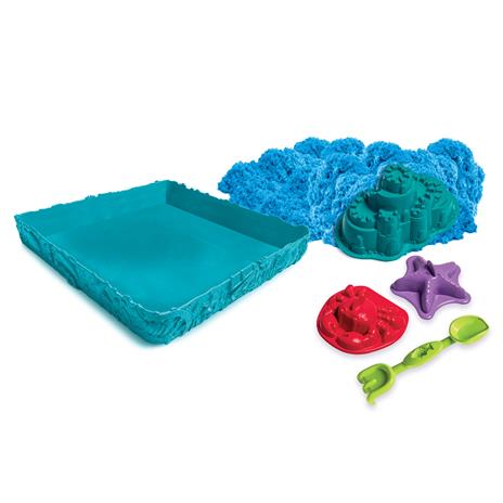 Kinetic Sand. Sabbia Modellabile. Set Sabbia con 4 Formine - 3