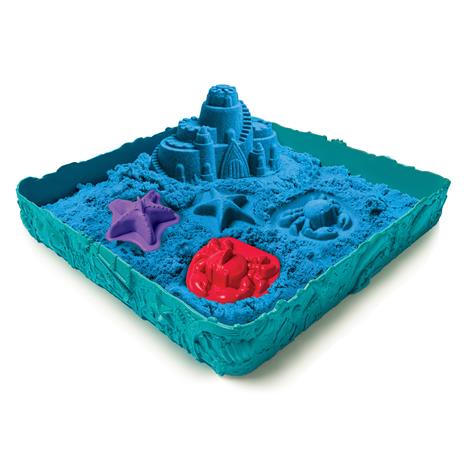 Kinetic Sand. Sabbia Modellabile. Set Sabbia con 4 Formine - 4
