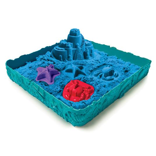 Kinetic Sand. Sabbia Modellabile. Set Sabbia con 4 Formine - 4