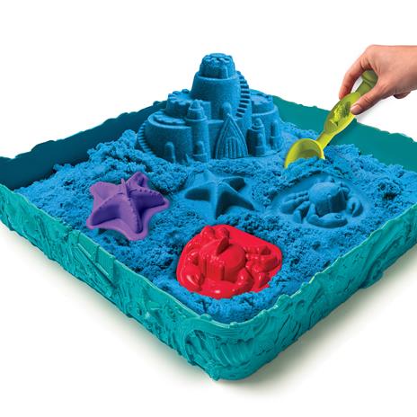 Kinetic Sand. Sabbia Modellabile. Set Sabbia con 4 Formine - 5