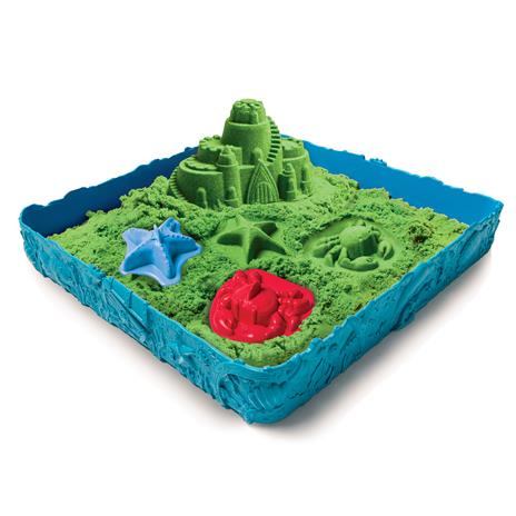 Kinetic Sand. Sabbia Modellabile. Set Sabbia con 4 Formine - 10