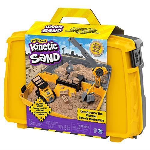 Kinetic Sand Valigetta Cantiere Con Veicolo E 907 G Di Sabbia, Dai 3 Anni, 6055877 - 5