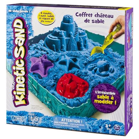 Kinetic Sand Sandbox Set Purple sabbia cinetica Porpora