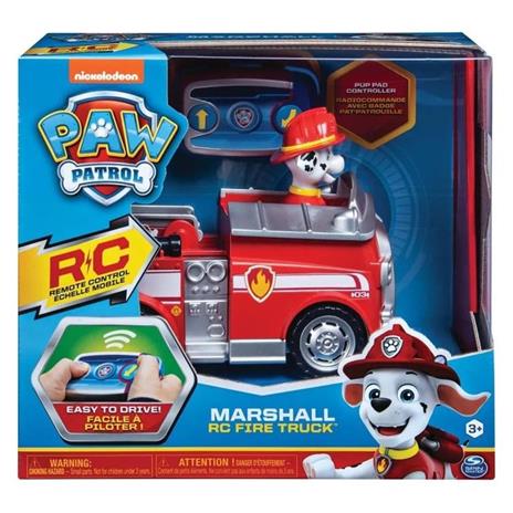 Paw Patrol Marshall RC Fire Truck Camion dei vigili del fuoco Motore elettrico - 3