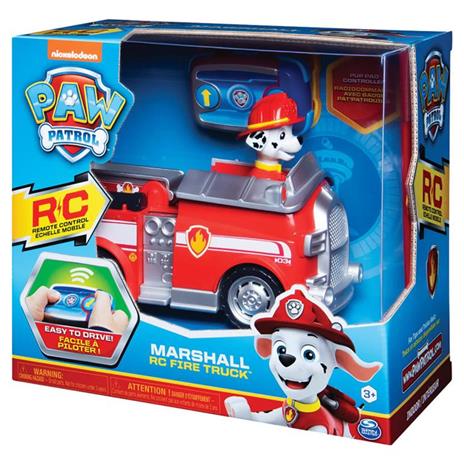Paw Patrol Marshall RC Fire Truck Camion dei vigili del fuoco Motore elettrico - 4