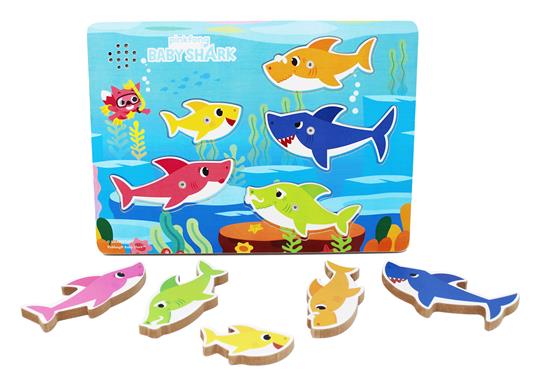 Baby Shark Puzzle In Legno, Con Melodia E Canzone Di Baby Shark - 2