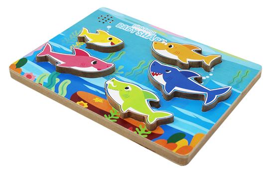 Baby Shark Puzzle In Legno, Con Melodia E Canzone Di Baby Shark - 3