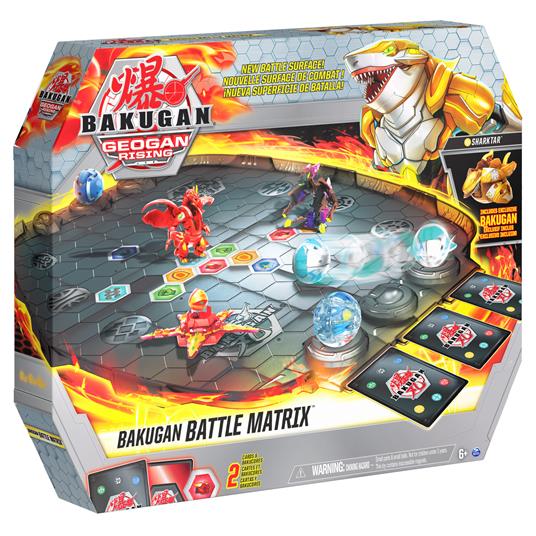 Bakugan Battle Matrix, tabellone di gioco deluxe con esclusivo Gold Sharktar, per bambini dai 6 anni in su - 7