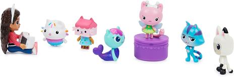 Gabby's Dollhouse, Confezione deluxe con Gabby e gattini, 7 personaggi di Gabby, giochi per bambini dai 3 anni in su - 3